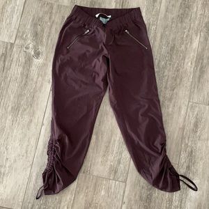 Athleta Maroon Joggers